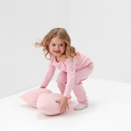 Pajama Children's Minaku, pink color, height 86-92 cm-3