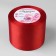 Satin ribbon, 75 mm × 23 ± 1 m, color red No. 26