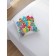 Decorative pillowcase "Vector Easter eggs", on a zipper, size 45x45 cm