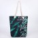 Bag Women's beach on lightning, black color