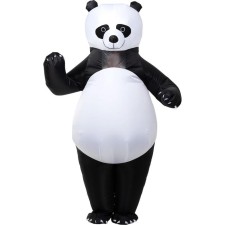 Panda inflatable costume, height 150-190 cm