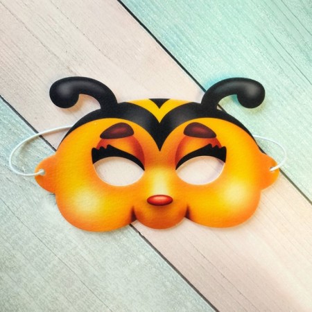 Puppet show. Mask "Bee"