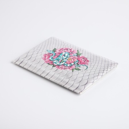 Passport cover, gray color-3