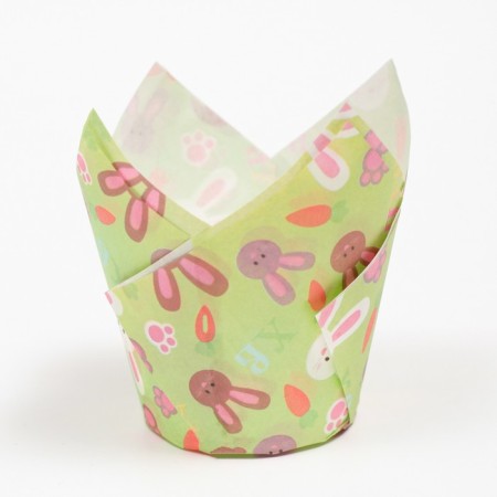Tulip's baking uniform, bunnies, 5 x 8 cm-1