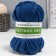 Knitted yarn 100% cotton "Lentino Mini" 100 g 40 m Color 79 Blue fog