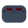 External battery CRR-29, 20,000 mAh, 2USB, 3A, display, fast charging, gray