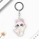 Key keychain children's acrylic "cat", 5.1 x 6.2 cm