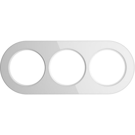 Frame for 3 posts WL21-FRAME-03, glass, white