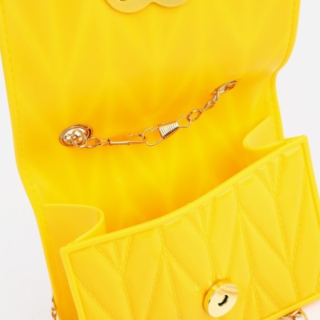Bag Messenger Children's on Magnet, yellow color-2