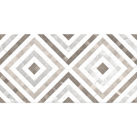 Tile facing ornament Siluet GT White, GT123VG 50x25-1