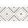 Tile facing ornament Siluet GT White, GT123VG 50x25