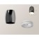 Ambrella Light Acrylic lamp, XS1123021, MR16 GU5.3 LED 10 watts, black chrome color, white matte