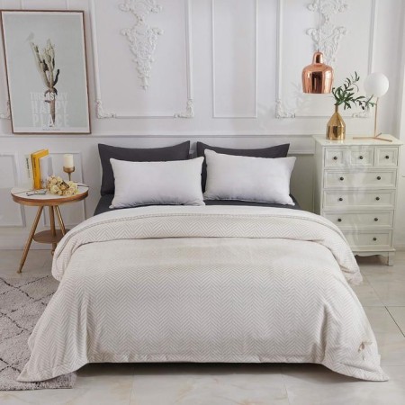 Florence bedspread, size 220x240 cm, beige color