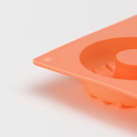 The form for baking the share “Sweets. Polo with sesame seeds”, silicone, 28.5 × 17 cm, 8 cells (D = 6.3 cm), Mix color-4