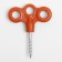 Tourist mount for a rope, set - 5 pcs, 7 x 7cm