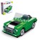 Designer "Cars", 45 parts, green color
