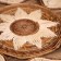 Wicker rug round 50 cm
