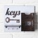 The keystan is “Keys”, 24 x 20 cm.