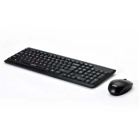 Keyboard set and mouse Perfeo Team, membranes, 1000 dpi, USB, black-3