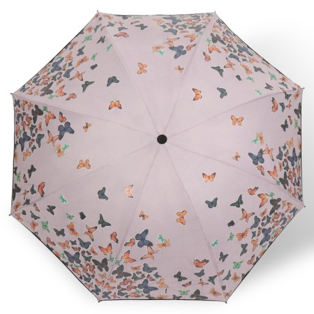 Mechanical “butterfly” umbrella, with a manifested pattern, Eponge, 4 additions, 8 spokes, r = 49 cm, color mix-14