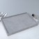 Standing for rings 100 seats, phlock, 35 × 24 × 3 cm, gray color