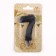 Candle in the Cake "Fine", number 7, black metallic, 6.5 cm