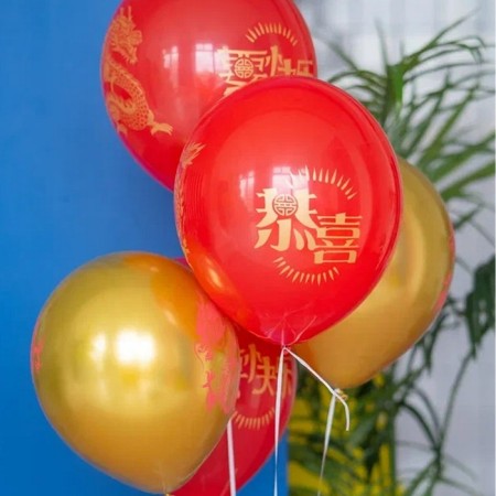 Shar Latex 12 "Dragons" set 25 pcs., Mix-3