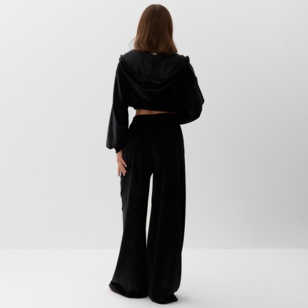 Women's costume (sweatshirt and trousers) KAFTAN PLUSHY p. 44-46, black-3