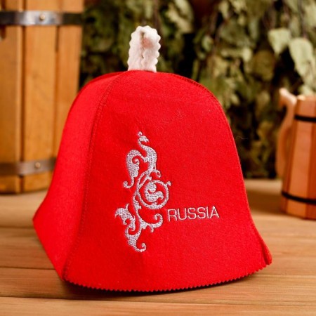 Red Bath Hat