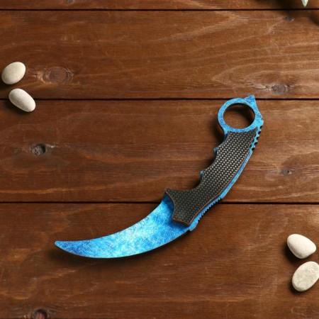 Souvenir weapons made of wood "Kerambit, Doppler"
