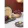 Set of plates Tkano Essential, 20 cm, 2 pcs, dark gray color