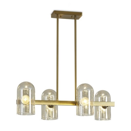 Suspended lamp Freya Fr5427PL-04BS Firefly, 310x640x640 mm, E14, 4x40W, brass color-5