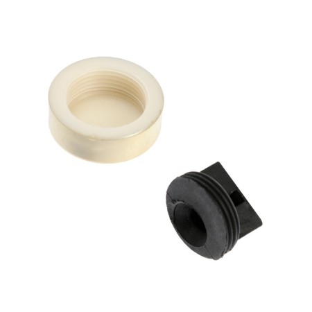 Tundra mirror holder, d = 20 mm, without drilling, gold, plastic, 4 pcs.-2