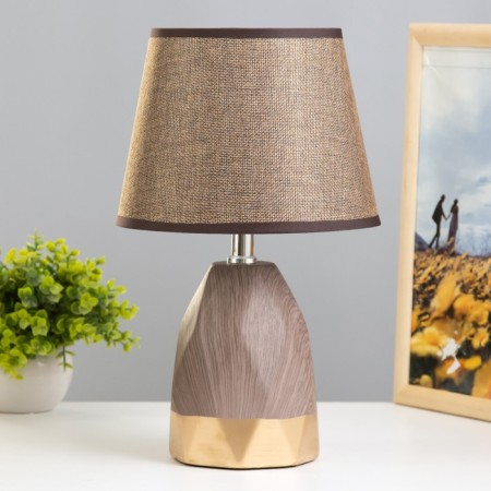 Hell's table lamp E14 40W Brown 21x21x34 cm Risalux