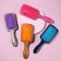 Combing massage, wide, 6.7 × 20.5 cm, color mix
