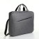 Lighting laptop bag, external pocket, gray color