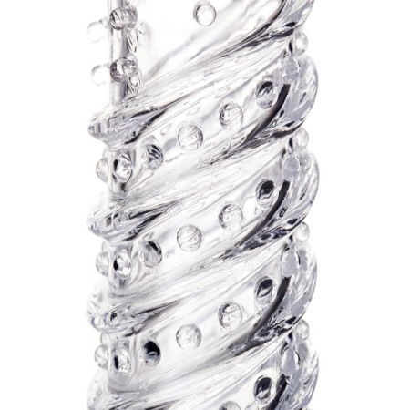 Toyfa A-Toys, TPR penis, transparent, 15.3 cm-8