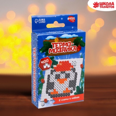 New Year's thermal -sized "New Year! Penguin "with tweezers-2