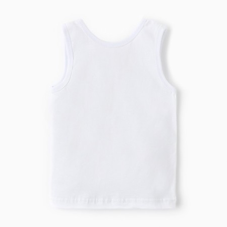 T-shirt for a boy, white color, height 110-116 cm-2