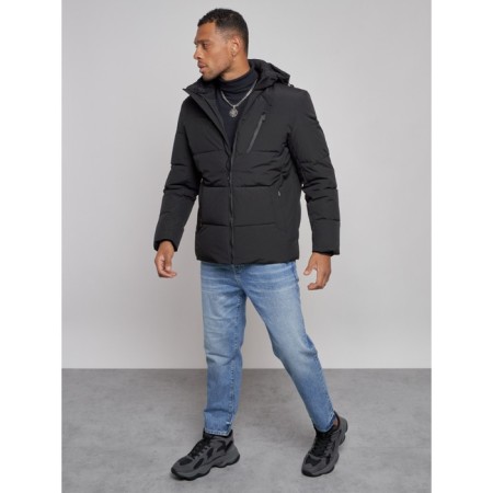 Male Winter jacket, size 58, black color-11
