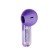 Wireless headphones K20, TWS, inserts, BT 5.0, 35/260 mAh, transparent, purple