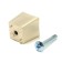 Furniture handle Cappio RT203, color satin gold, 8 pcs.