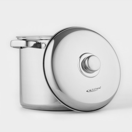 Gretta pan, 7.3 l, d = 22 cm, capsule, metal cover, induction-2