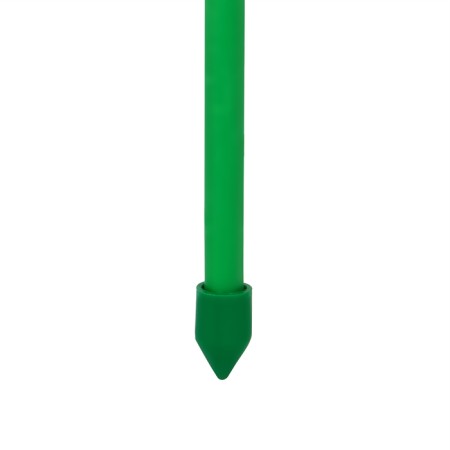 Trellis, 170 × 30 × 1 cm, metal, green, "Clover missile"-3