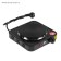 Electric tile Luazon LHP-002, 1 burner, 1000 W, heater disk, black