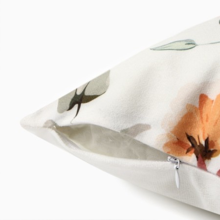 Case on the pillow Ethel "Tenderness" 3 pcs, 40*40 cm, velor 100% p/e-4