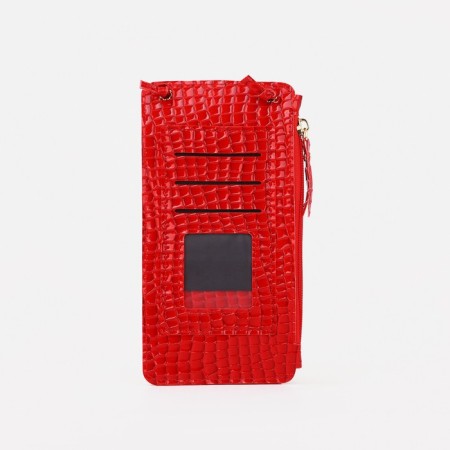 Baby bag on magnet, long belt, red color-1