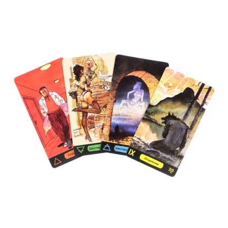 Tarot cards "Erotic Manara", 78 l, map 6.6 x 12 cm, 21+-1
