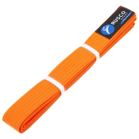 Ruscosport karate belt, length 2.6 m, orange color-1