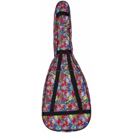 Case for the acoustic guitar Flight, FBG-2039 Graffiti, insulated (3 mm)-2